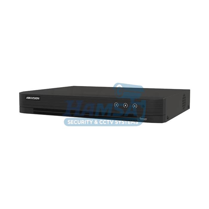 11-9 DVR هوشمند هایکویژن iDS-7204HQHI-M1/S – تشخیص انسان و خودرو با فناوری AcuSense و فشردهسازی H.265 Pro+ - تصویر 1