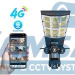دوربین سیمکارتی سولار پرژکتوری LD002 | سه لنز، 4G، چرخش PTZ و دید در شب فول‌کالر - تصویر 2