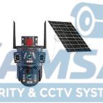 دوربین مداربسته سولار 4K سیم کارتی دو لنز