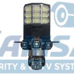 دوربین مداربسته سولار سیم‌کارتی سه لنز V380 XH-3SE4C2TA4-G – پروژکتور دار، دید در شب رنگی و پوشش ۳۶۰ درجه