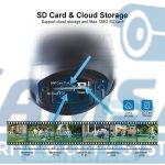دوربین اسپیددام سیم‌کارتی دو لنز V380 سولار - تصویر 4