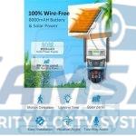 دوربین اسپیددام سیم‌کارتی دو لنز V380 سولار - تصویر 3