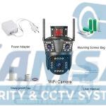 دوربین مینی اسپید دام سه لنز سیم‌کارتی A3H – 4G با کیفیت ۴ مگاپیکسل و چرخش ۳۶۰ درجه - تصویر 3