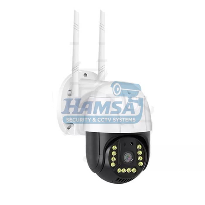 U دوربین مینی اسپید دام سیمکارتی P20 چرخشی 3 مگاپیکسل با اتصال 4G و دید در شب - تصویر 1