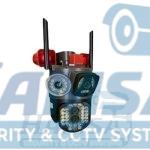 دوربین مداربسته مینی اسپیددام ۳ لنز زوم‌دار سیم‌کارت‌خور ۸ مگاپیکسل A4H-2-V380 PRO