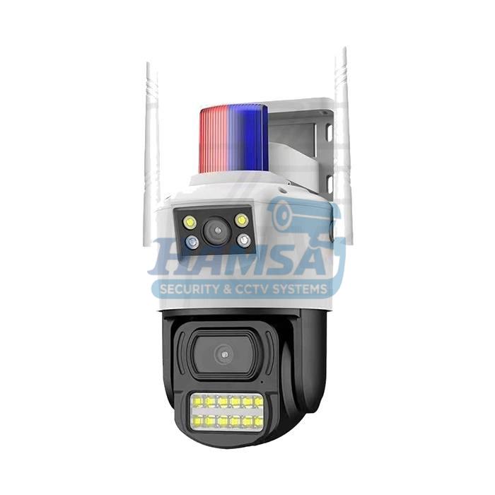 W دوربین مداربسته اسپید دام دولنز سیم کارتیPTZ_8MP 4G - تصویر 1