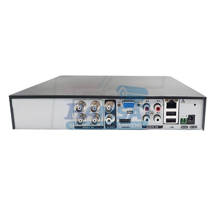6j دستگاه DVR هایسیلیکن 4کانال 5 مگاپیکسل - تصویر 1